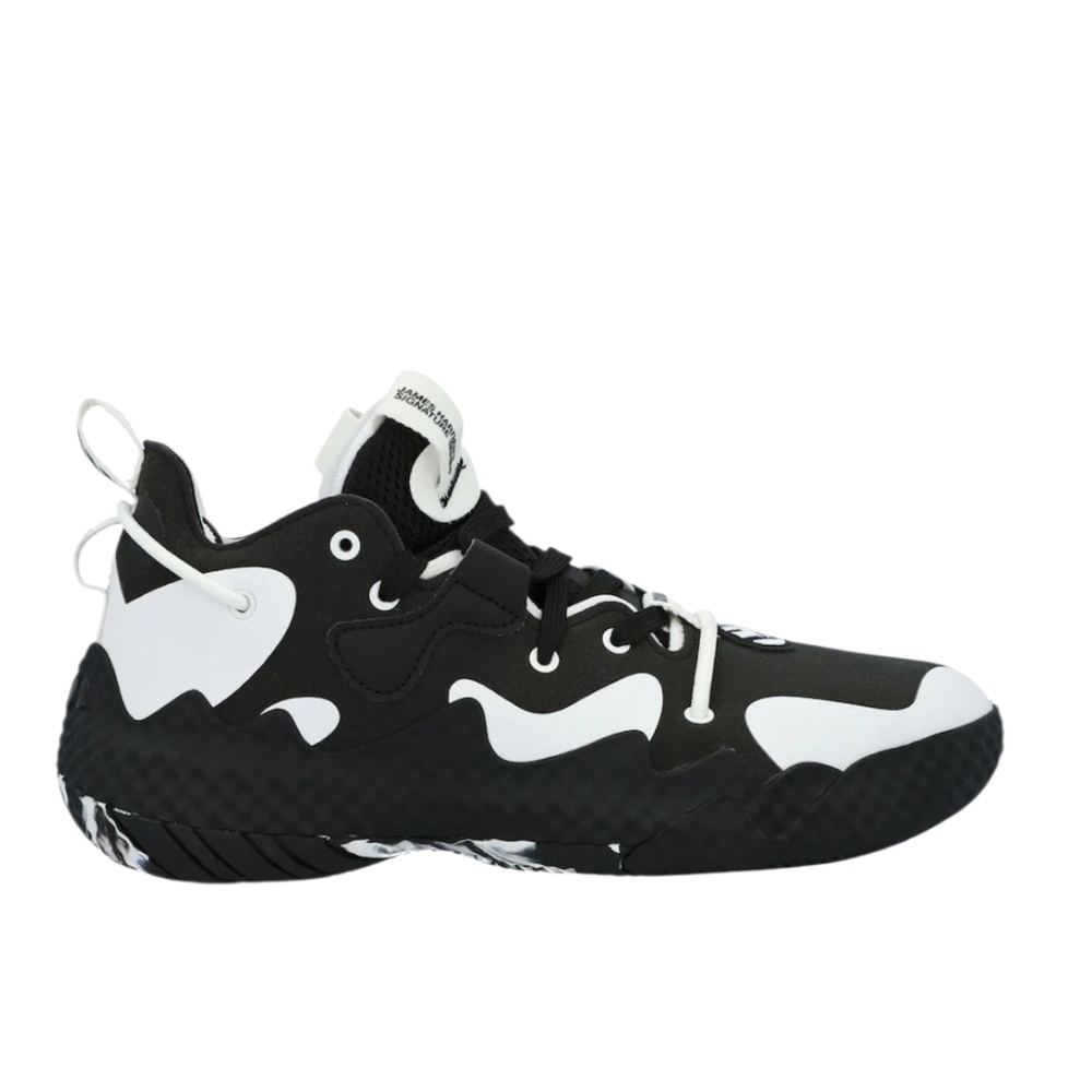Adidas Men's Black/White Harden Vol. 6 Basketball Shoe
